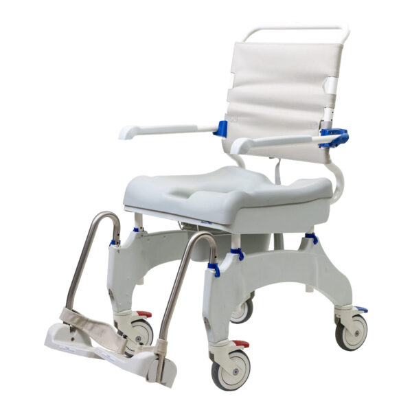 Shower Commode Aquatec Ocean Edge  Sling backrest with Accessories