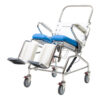 Shower Commode Kcare Mobile Calf Pads Footrest Seatbelt - Image 2