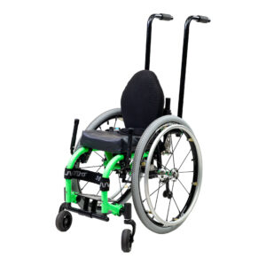 Wheelchair Mogo Self-Propelled Green 10x12