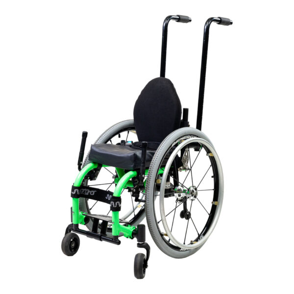 Wheelchair Mogo Self-Propelled Green 10x12