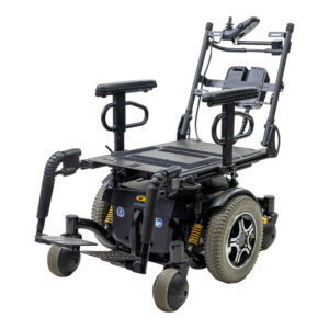 Wheelchair Quantum 6000Z Powered Mid Wheel Drive Black