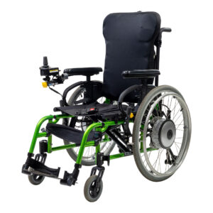 Wheelchair Quickie 2 Electric/Self-Propelled Manual 17x17