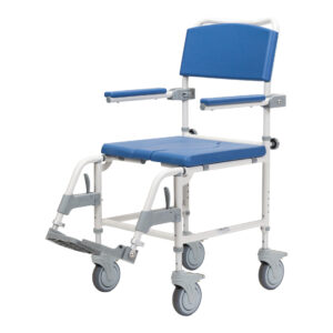 Shower Commode Aspire Attendant Propelled 17x17 [B]