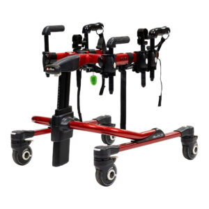 Gait Trainer Rifton Pacer Size Small Copper/Red 34kg w/ Accessories [B]